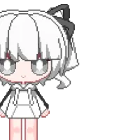 Hair Pigtail LR Position 1